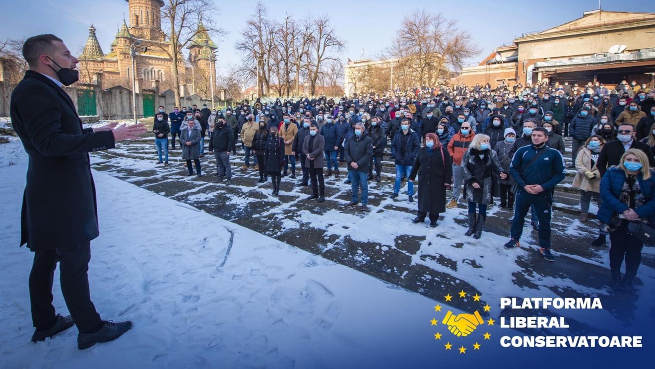 Vechii liberali din tabăra lui Ludovic Orban au lansat la Timișoara Platfoma Liberal Conservatoare