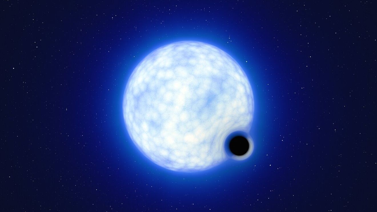 Astronomii de la Observatorul Sudic European au descoperit o gaură neagră de masă stelară, aflată în stare latentă, ce orbitează o stea „vie”
