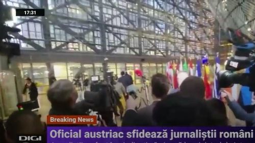 CNA, reacție după ce jurnaliștii români au fost ținuți la distanță de liderii austrieci la JAI, cu ajutorul bodyguarzilor: ”Presa este catalogată ca fiind un pericol/ Încalcă dreptul la corecta informare a cetățenilor români”