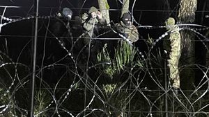 Polonia a fortificat până în acest moment 60 de kilometri ai frontierei sale cu Belarus