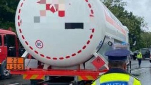 A fost arestat preventiv cetățeanul ucrainean care a condus o cisternă plină cu GPL pe autostrada A2, aflat sub influenţa alcoolului şi a substanţelor psihoactive