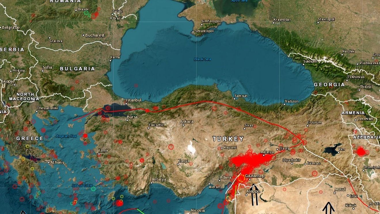 Cutremurul devastator din Turcia a influențat activitatea seismică din Vrancea? Experții de la Institutul pentru Fizica Pământului vin cu afirmații contradictorii: „Nu are nicio legătură” / „E posibil ca aceste cutremure mici din zona Buzăului să fi fost declanșate de undele seismice produse de cutremurul din Turcia”