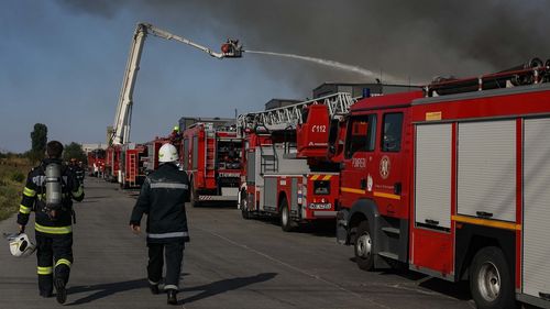 Ilfov: Incendiu la o spălătorie de haine în Bragadiru / S-au format echipe de căutare-salvare