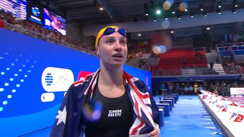 Australianca Molly O'Callaghan a stabilit un record mondial la 200 metri liber în bazin scurt