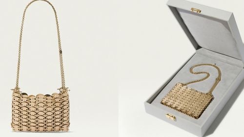 Cea mai scumpă geantă din lume ajunge la Săptămâna Modei de la Paris - la un preț de peste un sfert de milion de dolari / În onoarea cui a expus Paco Rabanne prețioasa geantă