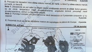 Subiectele de la examenul de Geografie susținut astăzi de absolvenții de liceu la Bacalaureat 2020
