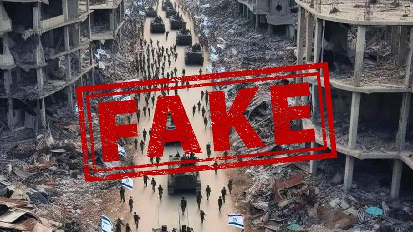 FOTO Cum falsifică susținătorii Hamas realitatea folosind Inteligența Artificială: poze trucate cu bebeluși printre dărâmături. Și israelienii generează imagini false cu militari triumfători/ Cum poți să distingi imaginile generate de AI