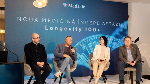Test de longevitate 100 (ani) + pentru 4.000 de persoane din companii din România și multinaționale, ce urmărește predispoziția la boli cronice / Inițiativă de testare genetică gratuită la nivel național a clinicii MedLife / Din 2026, testul va fi disponibil în clinici
