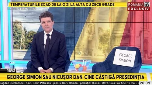LIVE Dezbatere la România TV. George Simion lipsește de la a patra dezbatere consecutiv. Nicușor Dan: Situația Primăriei București era mult mai dezastruoasă decât economia României de acum