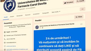 Universitatea de Medicină din București și-a pierdut definitiv accesul la pagina inițială de Facebook și anunță că a deschis un nou cont