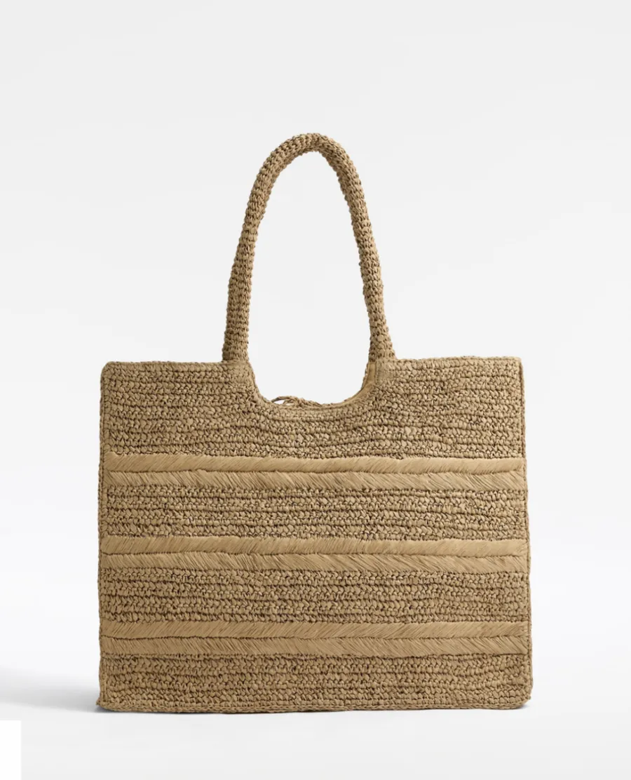 moda, geanta de rafie, geanta de plaja 