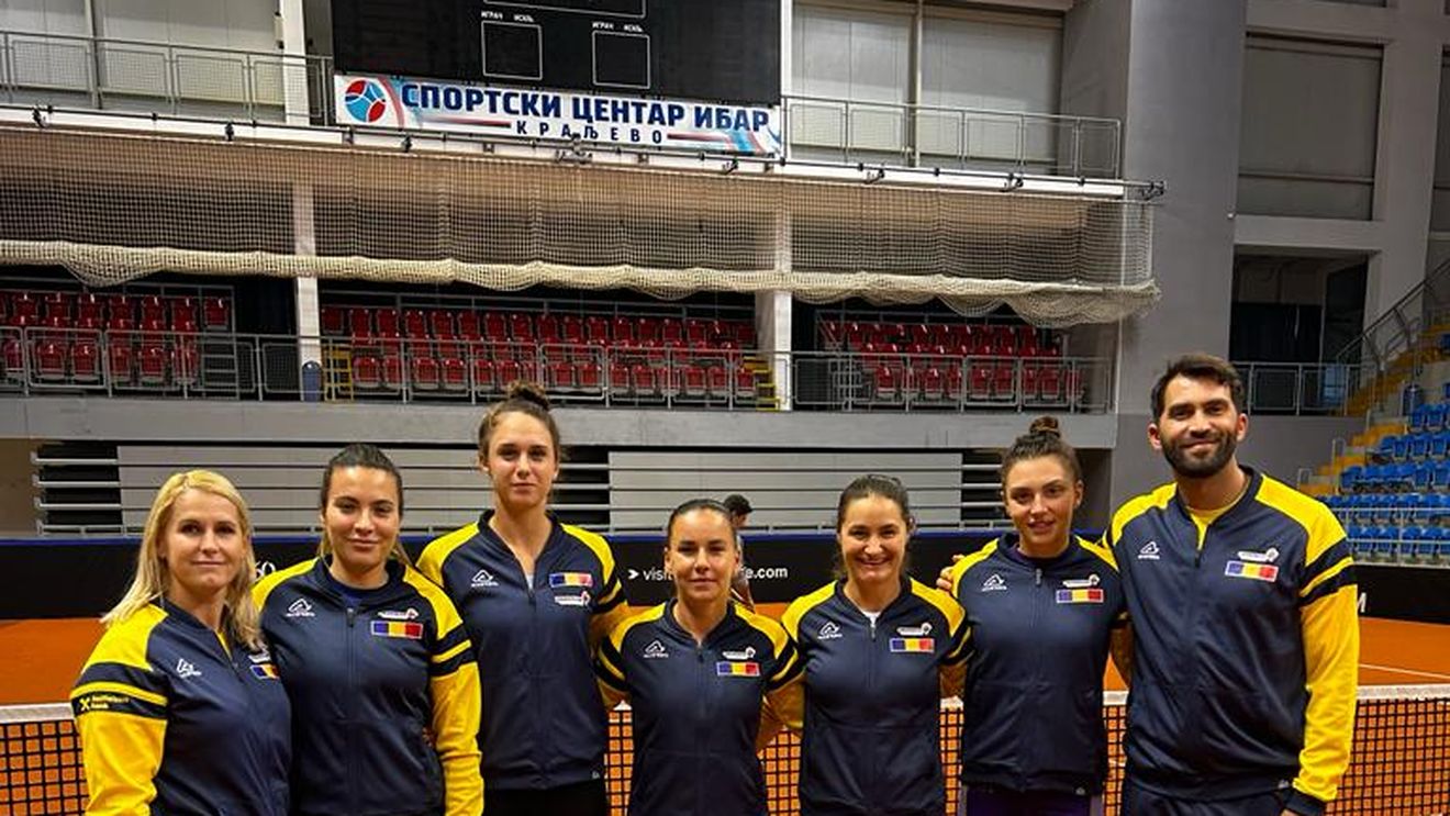 România învinge Serbia cu 3-0 și merge în calificările pentru turneul final al Billie Jean King Cup