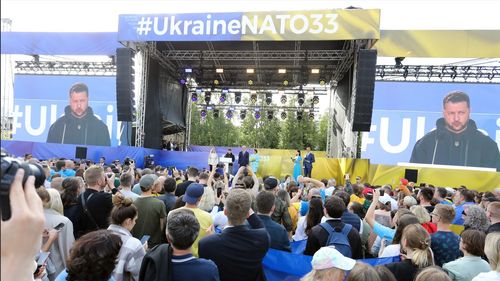 Zelenski, dezamăgit că Ucraina nu este invitată în NATO: ”Este o dorință prea mare?”/ Kievul e susținut puternic de aliații din Europa de Est, dar Germania și SUA sunt rezervate