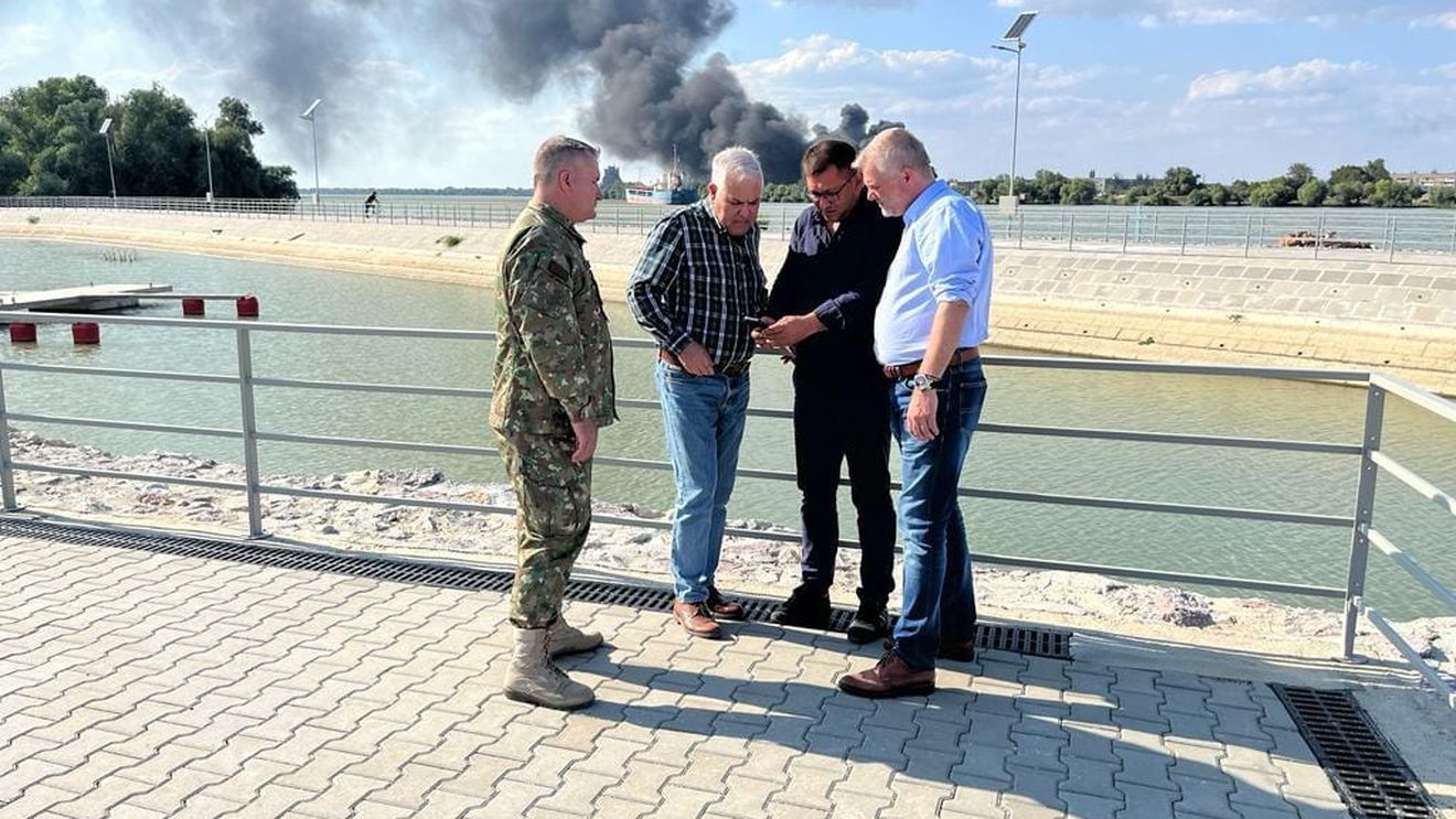 MApN condamnă ultimele atacuri rusești cu dronă asupra portului ucrainean Ismail: Nu au rezultat amenințări militare directe la adresa teritoriului național sau a apelor teritoriale ale României/ Ministerul Apărării Naționale continuă să aplice măsuri de vigilență întărită