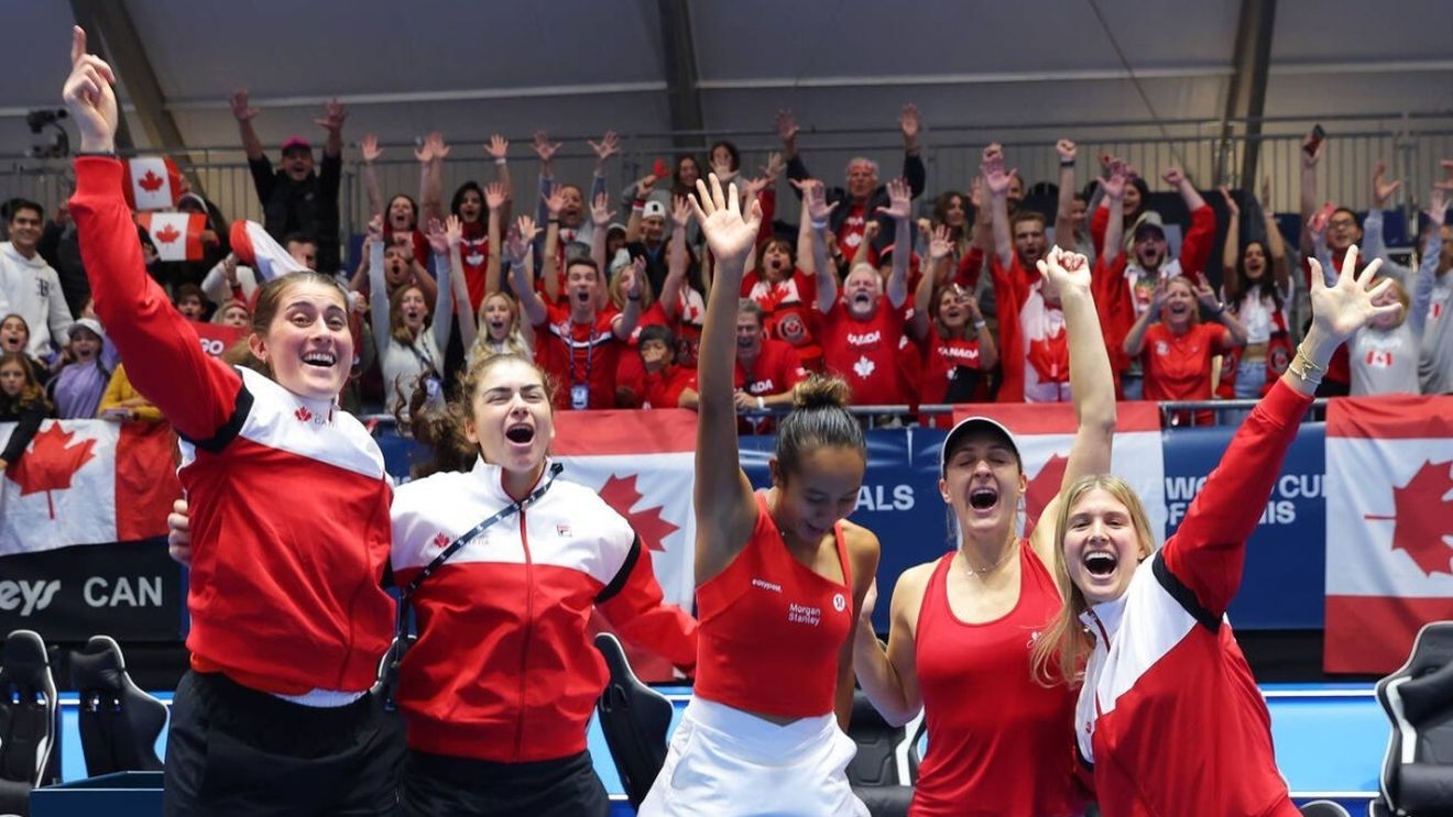 Canada s-a calificat în premieră în finala Billie Jean King Cup, unde va întâlni Italia