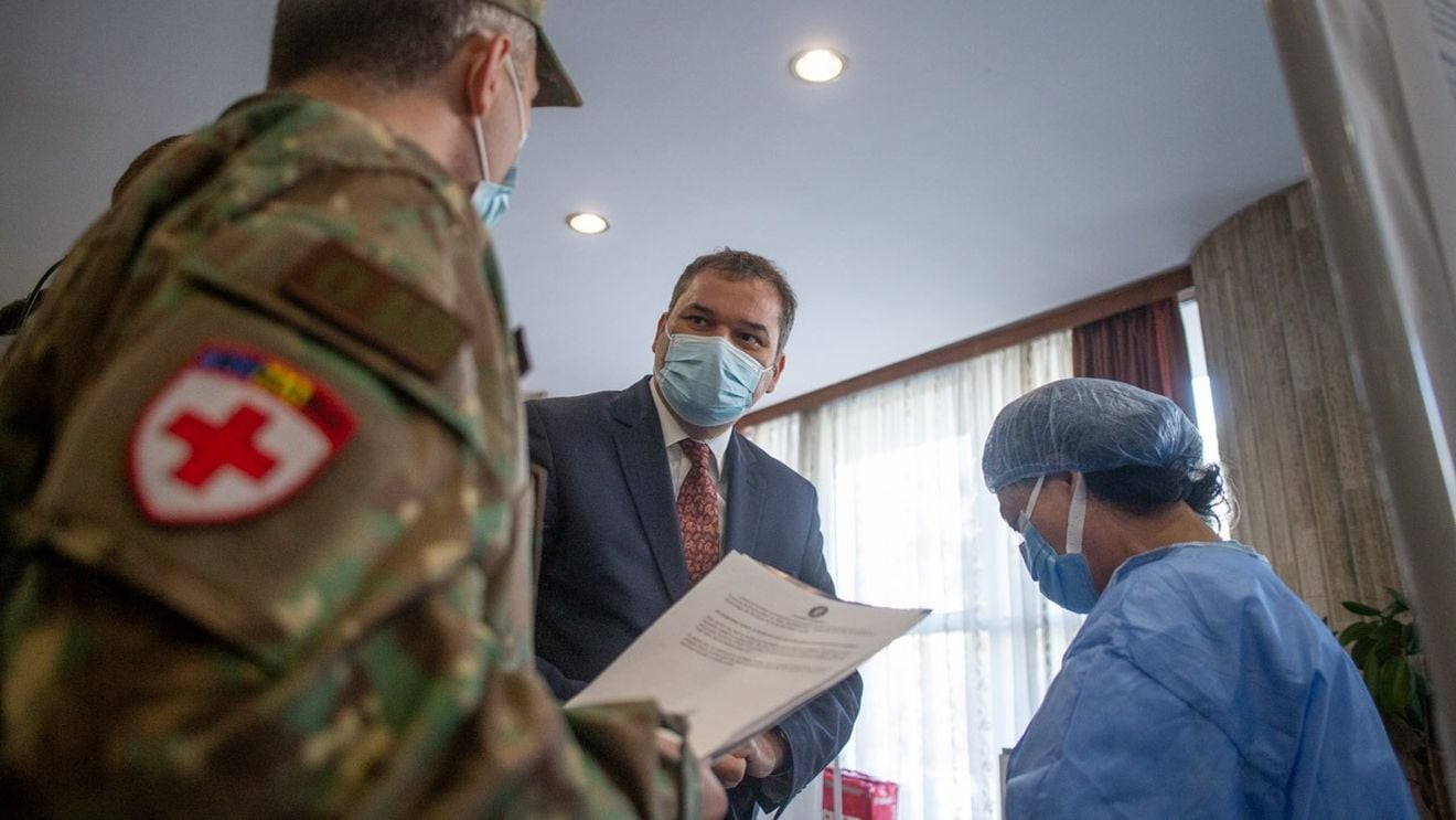 Programul de funcţionare al centrelor de vaccinare din cele 11 spitale militare şi din alte două locaţii ale MApN, extins începând de miercuri