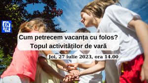 DEZBATERE LIVE Ce facem în vacanța mare? Topul activităților de vară pentru liceeni și studenți