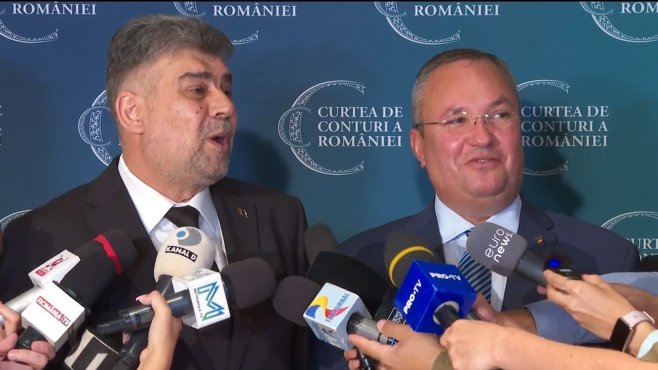 Ciucă: Pensiile nu trebuie să fie mai mari decât salariile / Ciolacu nu crede că pensiile mari ar trebui să se majoreze cu același procent ca pensiile mici