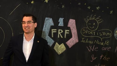 VIDEO Președintele FRF, Răzvan Burleanu: ”Hai la vot! Viitorul României este în Europa!” / ”Am câștigat prea mult pentru a schimba acum direcția”