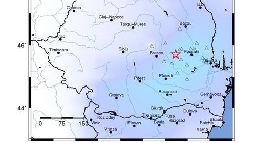Un cutremur cu magnitudinea de 4,2 grade pe scara Richter s-a produs miercuri în Vrancea