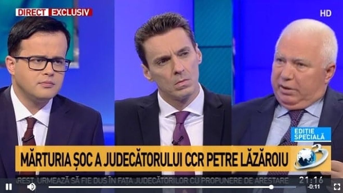 Surse: divulgarea de informaţii clasificate de care a vorbit judecătorul CCR Petre Lăzăroiu nu e prescrisă