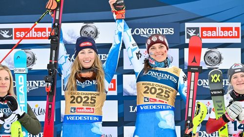 Americancele Mikaela Shiffrin și Breezy Johnson, campioane mondiale la proba combinată pe echipe de schi alpin