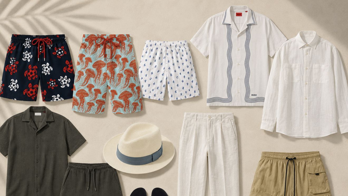 Ce poartă bărbații la plajă în 2026: ghid complet de beach style masculin