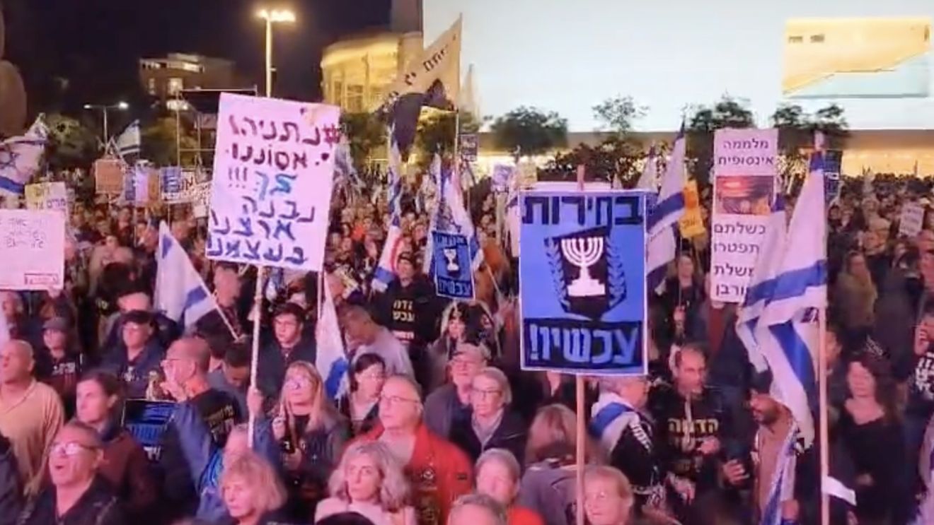 Protest la Tel Aviv împotriva guvernului Netanyahu