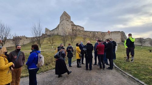 Cetatea Rupea stinge lumina noaptea, din cauza creșterii facturii la energie