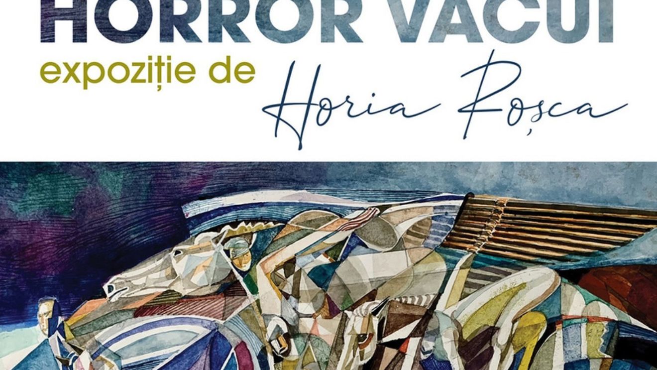Muzeul Național al Țăranului Român vă așteaptă joi, 14 decembrie 2023,   ora 18.30, la Sala Irina Nicolau, la vernisajul expoziției de acuarelă   și pictură a artistului Horia Roșca, Horror Vacui