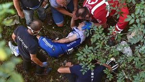 VIDEO Căzătura ciclistului belgian Remco Evenepoel, în Turul Lombardiei, anchetată de Cycling Anti-Doping Foundation