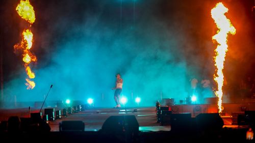 Trapperul Albert NBN, care a înjurat România pe scena Festivalului ”Beach, Please!”, amendat de jandarmi cu 3.000 lei