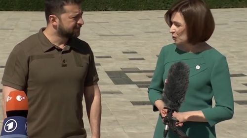 Maia Sandu, la trei ani de război în Ucraina: Liniştea noastră depinde de curajul Ucrainei / ”Moldova este alături, de partea binelui, de partea păcii şi libertăţii”