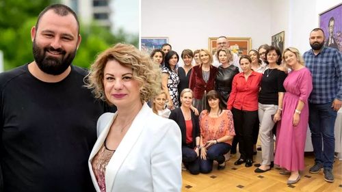 FOTO Fanatik: Ștefan Godei, patronul azilelor groazei, nelipsit de la petrecerile la care era invitată și Gabriela Firea/ Cum se distrau la zilele de naștere ale consilierei Ligia Gheorghe