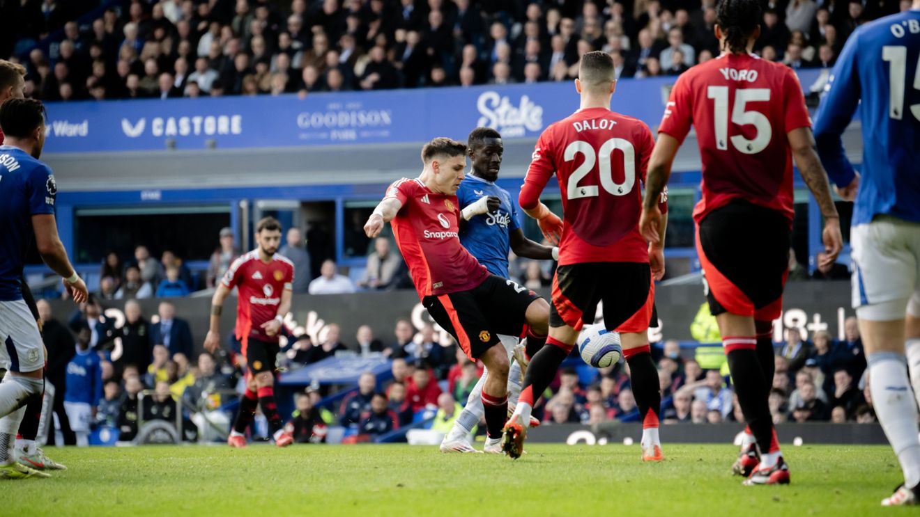 Manchester United, egal cu emoții pe Goodison Park. Everton a condus cu 2-0 timp de 70 de minute