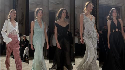 Rhea Costa la Mercedes-Benz Bucharest Fashion Week: rafinament, fluiditate și puterea simplității