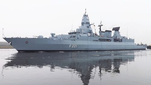 Fregata germană Hessen, aflată în Marea Roșie, a atacat o dronă aliată, aparent americană / Nava nu a reușit să doboare vehiculul aerian, din două încercări