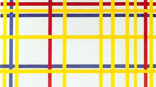 Un tablou al pictorului abstract Piet Mondrian a fost expus incorect, cu susul în jos, timp de 77 de ani