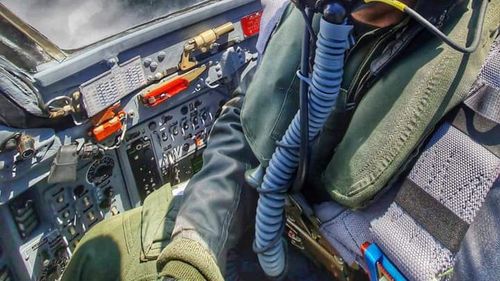 Pilotul MIG-ului prăbușit în județul Mureș a fost adus la București cu o eronavă C-130 Hercules a Forţelor Aeriene Române