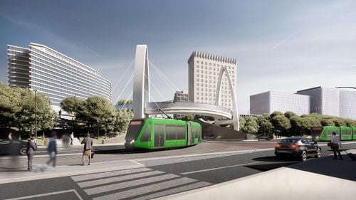 FOTO | Proiect urban în nordul Capitalei, în zona de corporații Dimitrie Pompeiu – Pipera: peste 534 de milioane de lei, investiția Primăriei Capitalei pentru infrastructură rutieră și de tramvai, piste de biciclete și o pasarelă pietonală