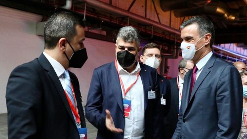 Ciolacu, după întâlnirea cu premierul Spaniei: L-am felicitat. PNRR-ul Spaniei a fost al doilea plan adoptat de Comisia Europeană și conține miliarde de euro pentru irigații, ceea ce pentru Cîțu și Ghinea a fost o barieră de netrecut