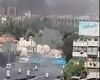 VIDEO Dispozitiv exploziv detonat lângă hotelul din Damasc care îl găzduiește pe Macron în timpul vizitei sale în Siria