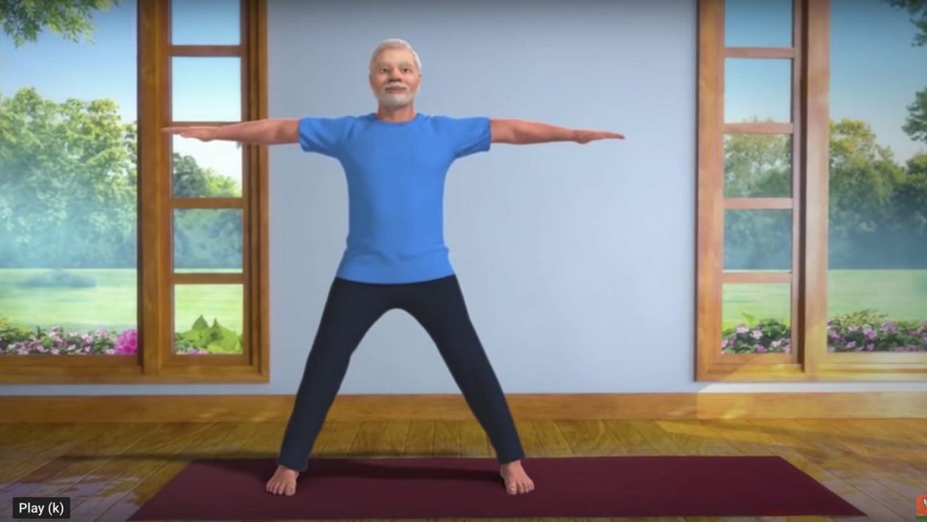 VIDEO Premierul indian recomandă yoga pentru combaterea stresului în timpul carantinei