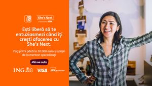 Nu ești singură pe drumul antreprenoriatului. She’s Next aduce femeile împreună, cu webinarii, coaching și granturi care îți pot da curajul să faci următorul pas în dezvoltarea afacerii tale! (P)