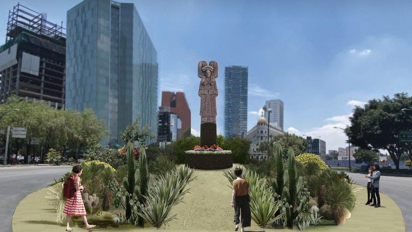 Mexic: Statuia lui Cristofor Columb va fi înlocuită cu una a unei femei indigene / Anunțul a fost făcut pe 12 octombrie, atunci când se aniversează descoperirea Americii de către Columb