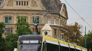 Viceprimarul liberal din Timișoara atrage atenția că noile tramvaie în negru și galben, livrate de compania turco-germană Bozankaya, nu respectă culorile orașului