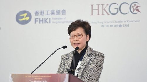 Parlamentul European solicită sancțiuni împotriva șefei executivului din Hong Kong