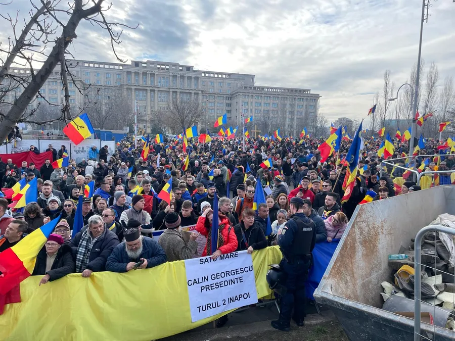 Miting pro Calin Georgescu CCR 3
