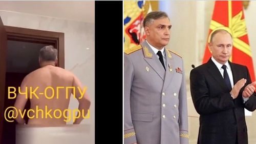 VIDEO Comandantul adjunct al forțelor terestre rusești, surprins dansând gol / Imaginile au fost postate pe un cont asociat Wagner și se crede că e o răzbunare a lui Progojin