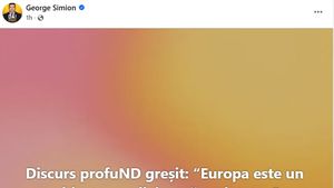 Șeful statului, luat la bășcălie de liderul extremist AUR, după ce Nicușor Dan a criticat UE în mesajul de Ziua Europei: ”Discurs profuND greșit”